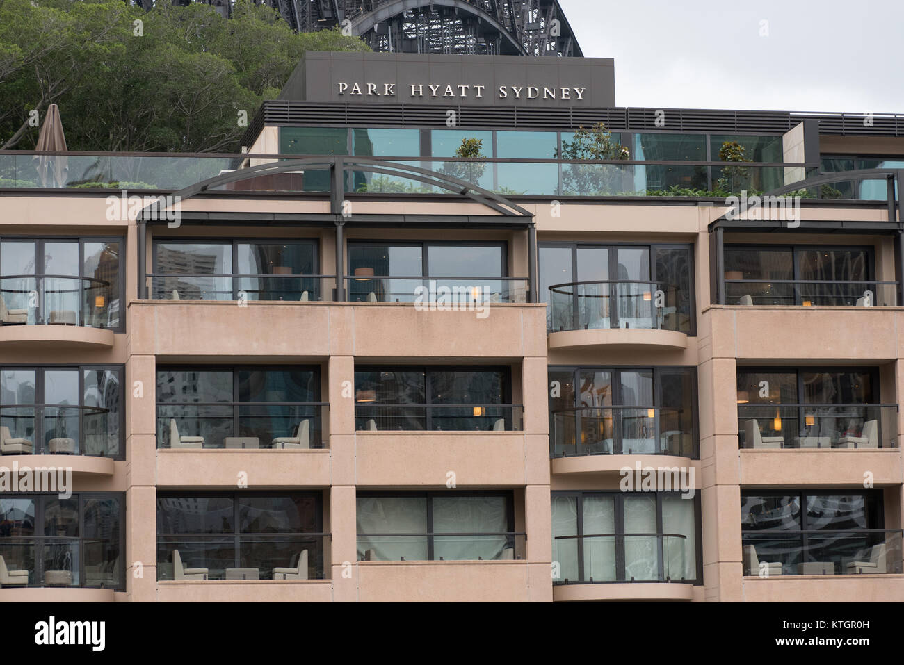 Sydney Hyatt hotel Stock Photo