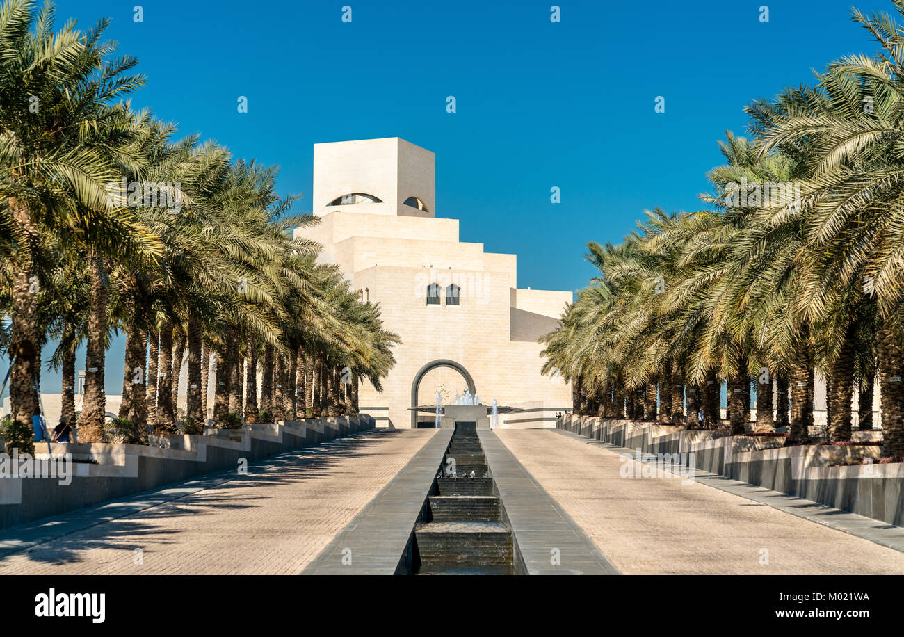 The Museum of Islamic Art in Doha, Qatar Stock Photo