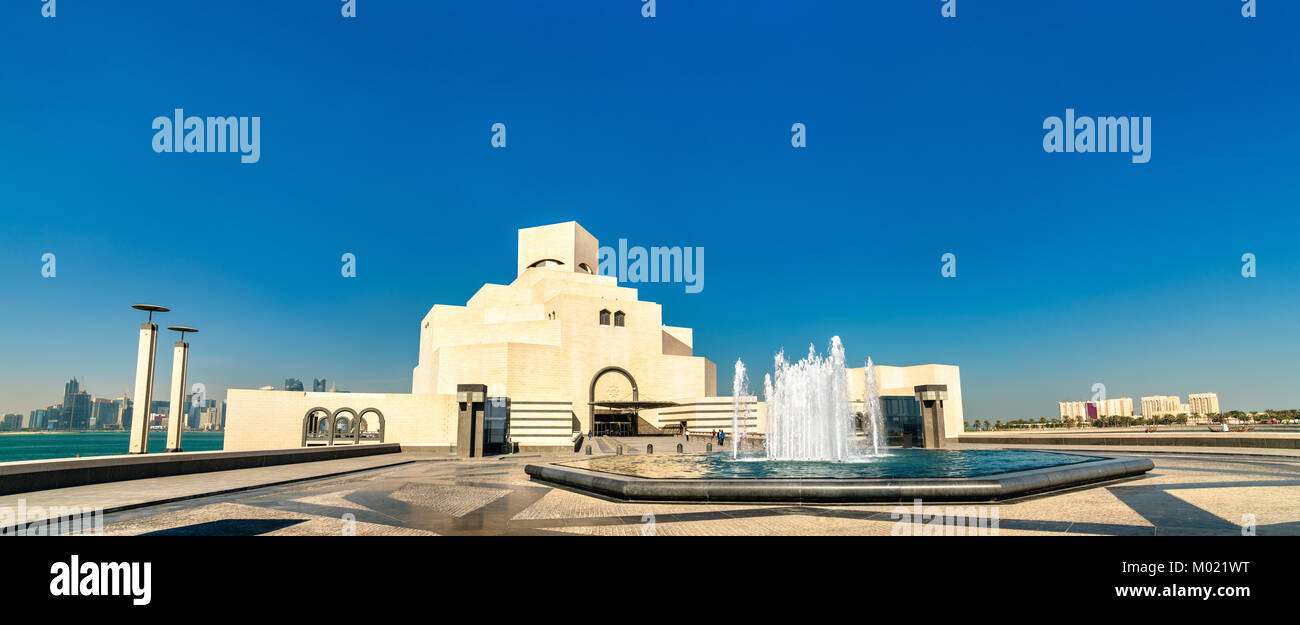 The Museum of Islamic Art in Doha, Qatar Stock Photo