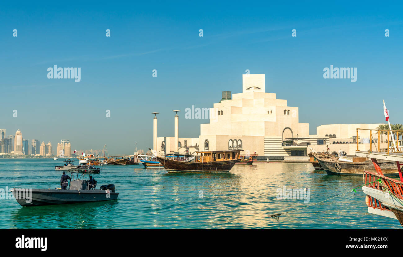 The Museum of Islamic Art in Doha, Qatar Stock Photo