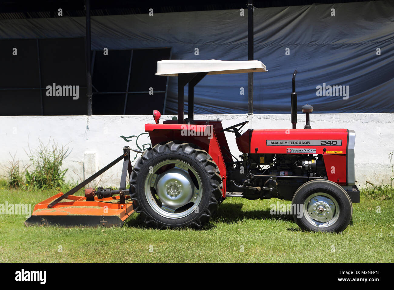 Royal Turf Club Nuwara Eliya Hill Country Central Province Sri Lanka Tractor Stock Photo