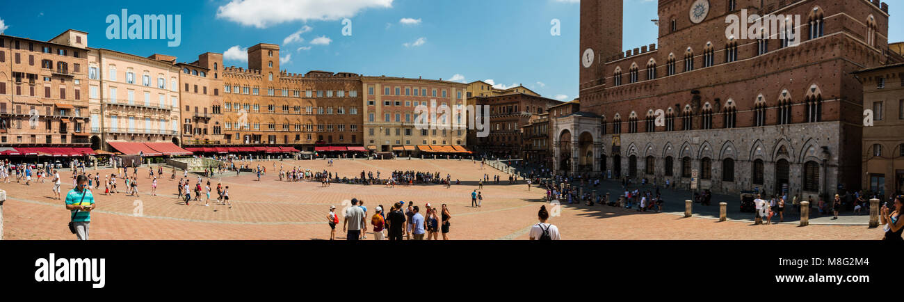 Impressionen aus Siena, Toskana Stock Photo