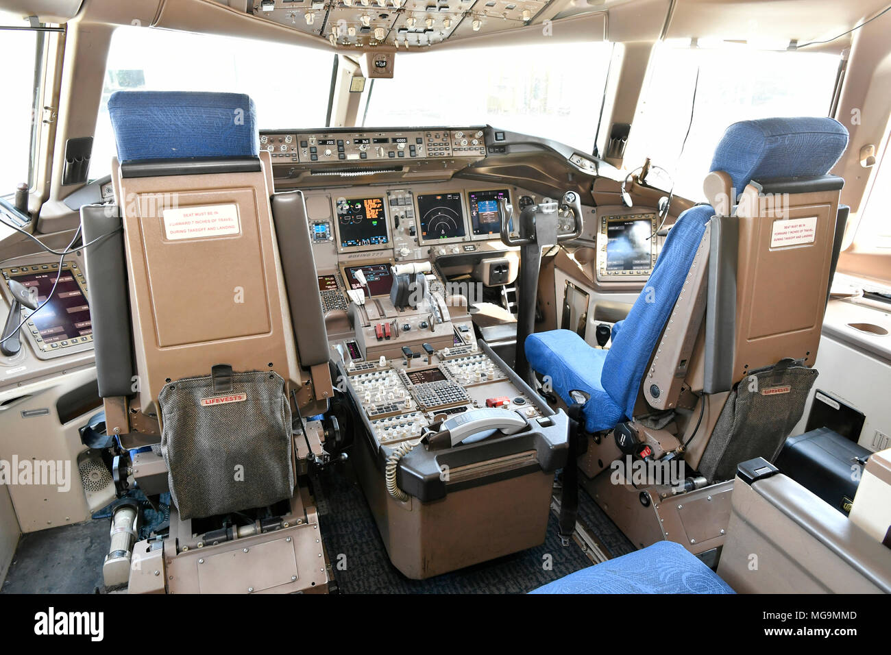 Boeing 777 300er Cockpit