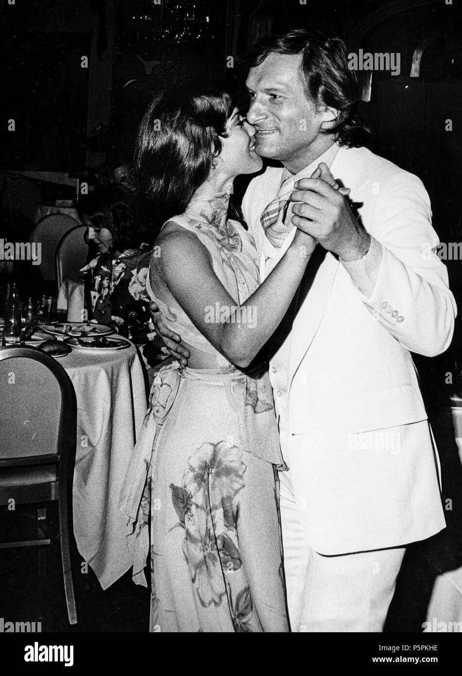 barbi benton, hugh hefner, 1969 Stock Photo