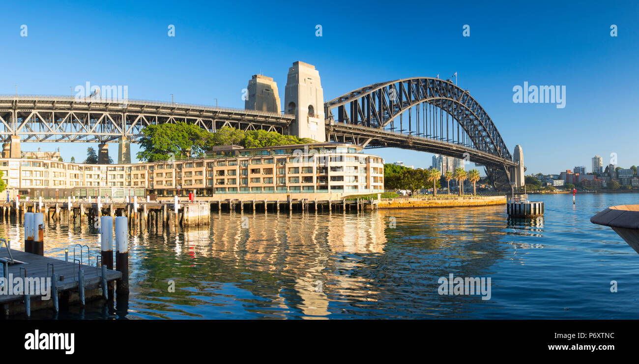 Sydney Harbour Bridge, Sydney, New South Wales, Australia Stock Photo