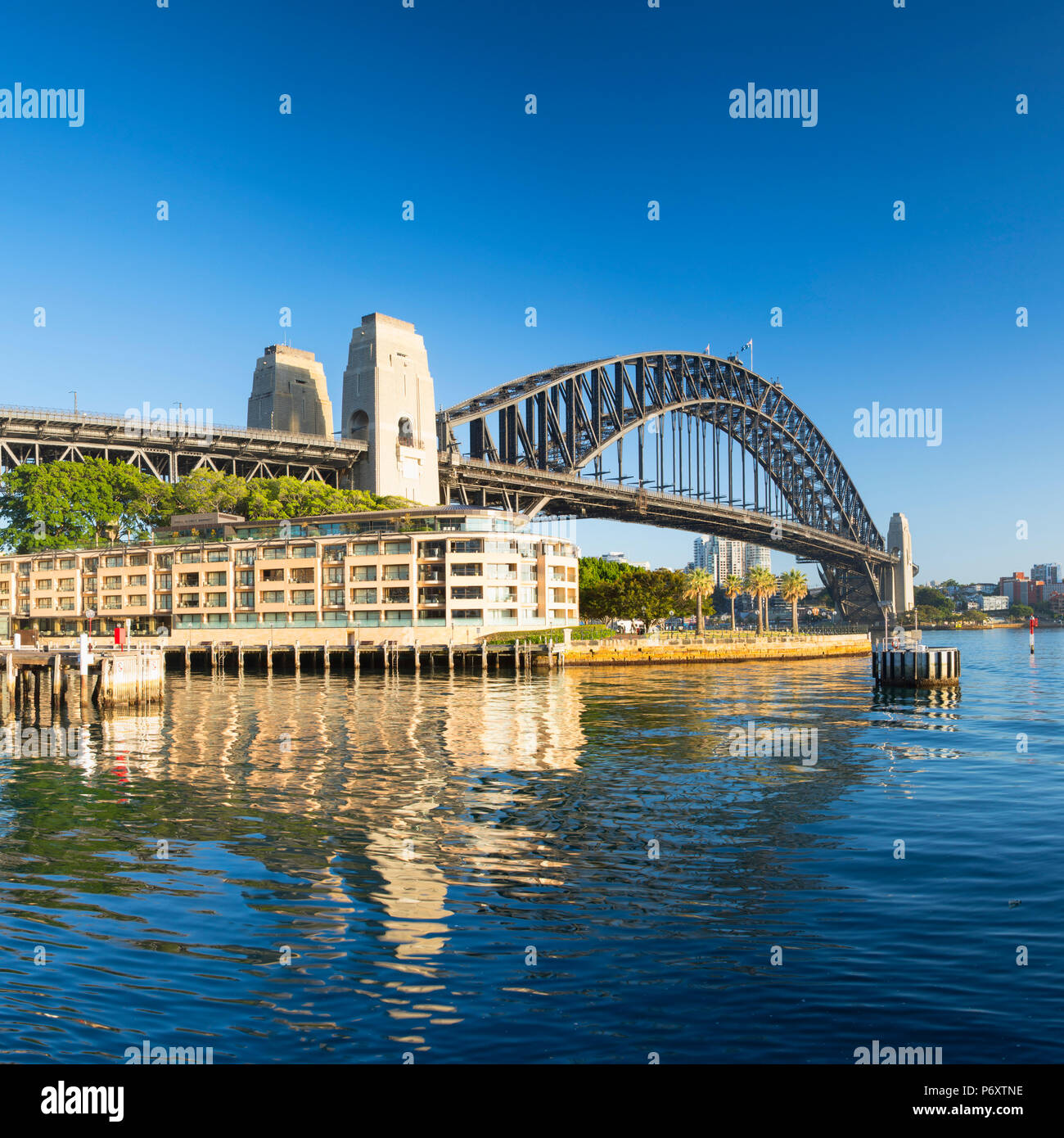 Sydney Harbour Bridge, Sydney, New South Wales, Australia Stock Photo