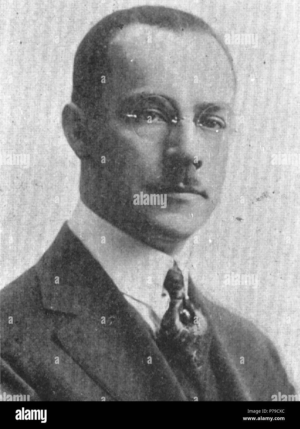 English: Photo of Edward P. Kimball an American organist of the Mormon Tabernacle Choir and a Latter-day Saint hymn writer. 1936 (date of publication) 36 Edward P. Kimball Stock Photo