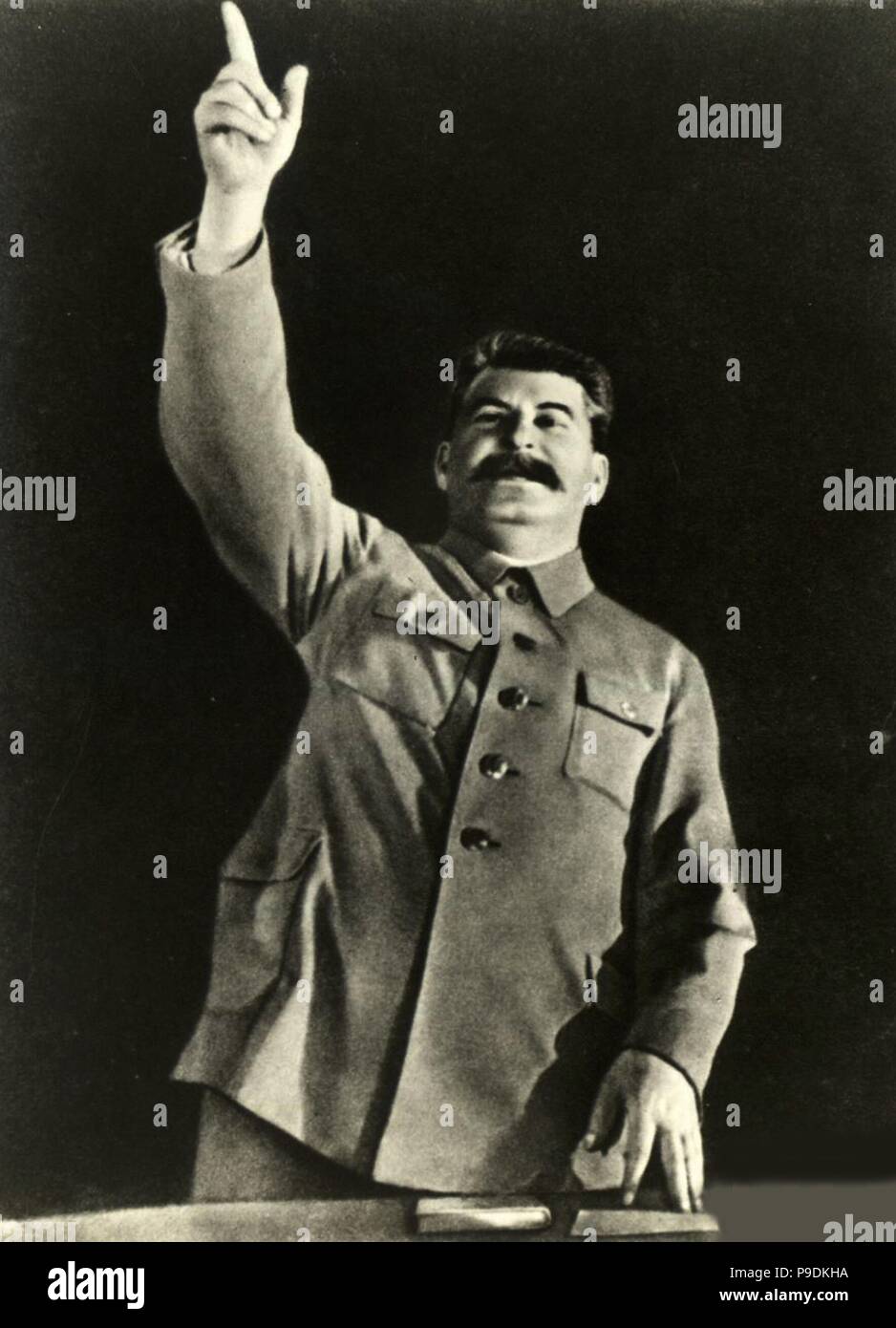 General Secretary of the Communist Party of Russia's Central Committee Joseph Stalin. Museum: Russian State Film and Photo Archive, Krasnogorsk. Stock Photo