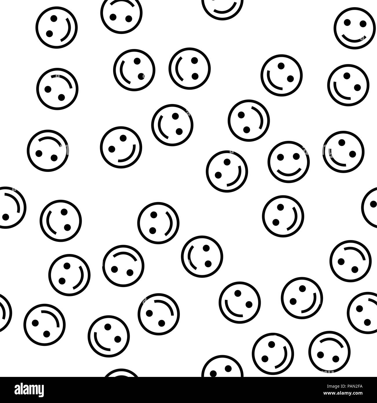 Smile Emoji Seamless Hi Res Stock Photography And Images Alamy