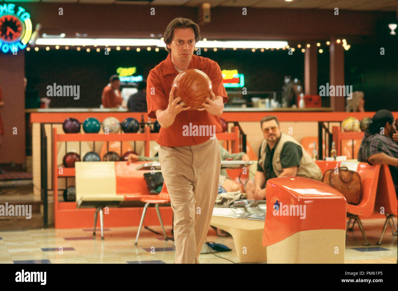 Film Still from 'The Big Lebowski' Steve Buscemi Stock Photo