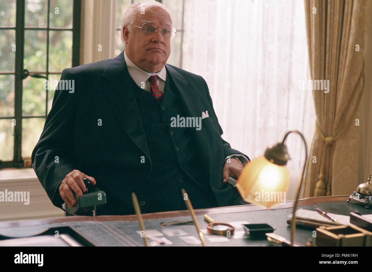 Film Still from 'The Big Lebowski' David Huddleston © 1998 Gramercy Pictures Stock Photo