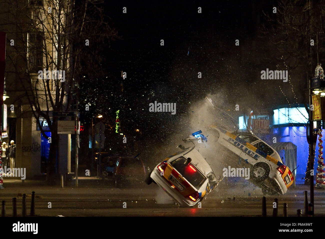 Scene still from 'Getaway' 2013 Stock Photo