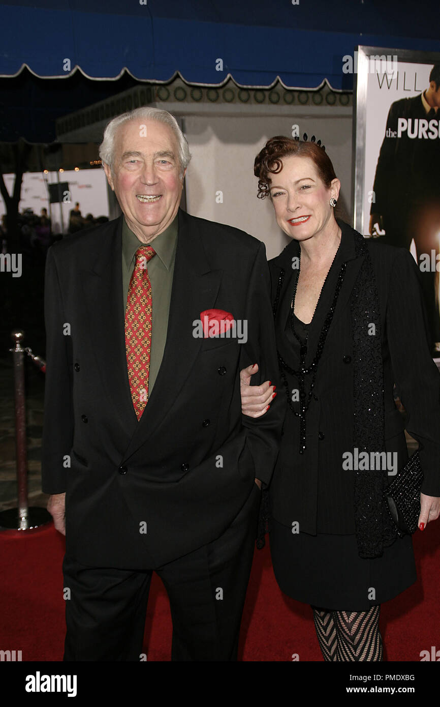 Pursuit of Happyness (Premiere) James Karen, Alba Francesca   12-7-2006 / Mann Village Theater / Westwood, CA / Columbia Pictures / Photo by Joseph Martinez - All Rights Reserved  File Reference # 22873 0091PLX  For Editorial Use Only - Stock Photo