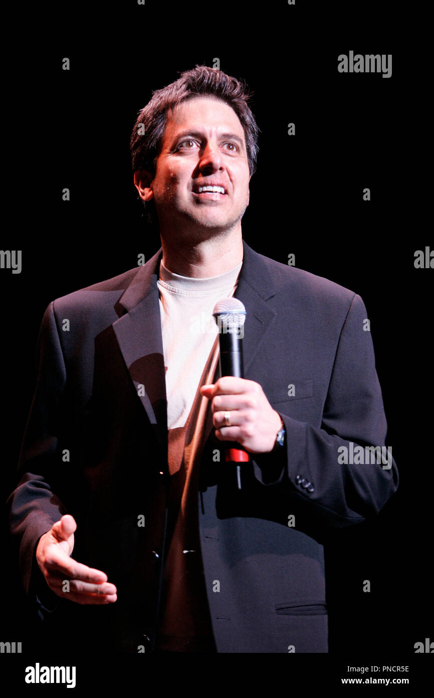 Ray Romano performs his comedy show at the Jackie Gleason Theater in Miami Beach, Florida on March 10, 2006. Stock Photo