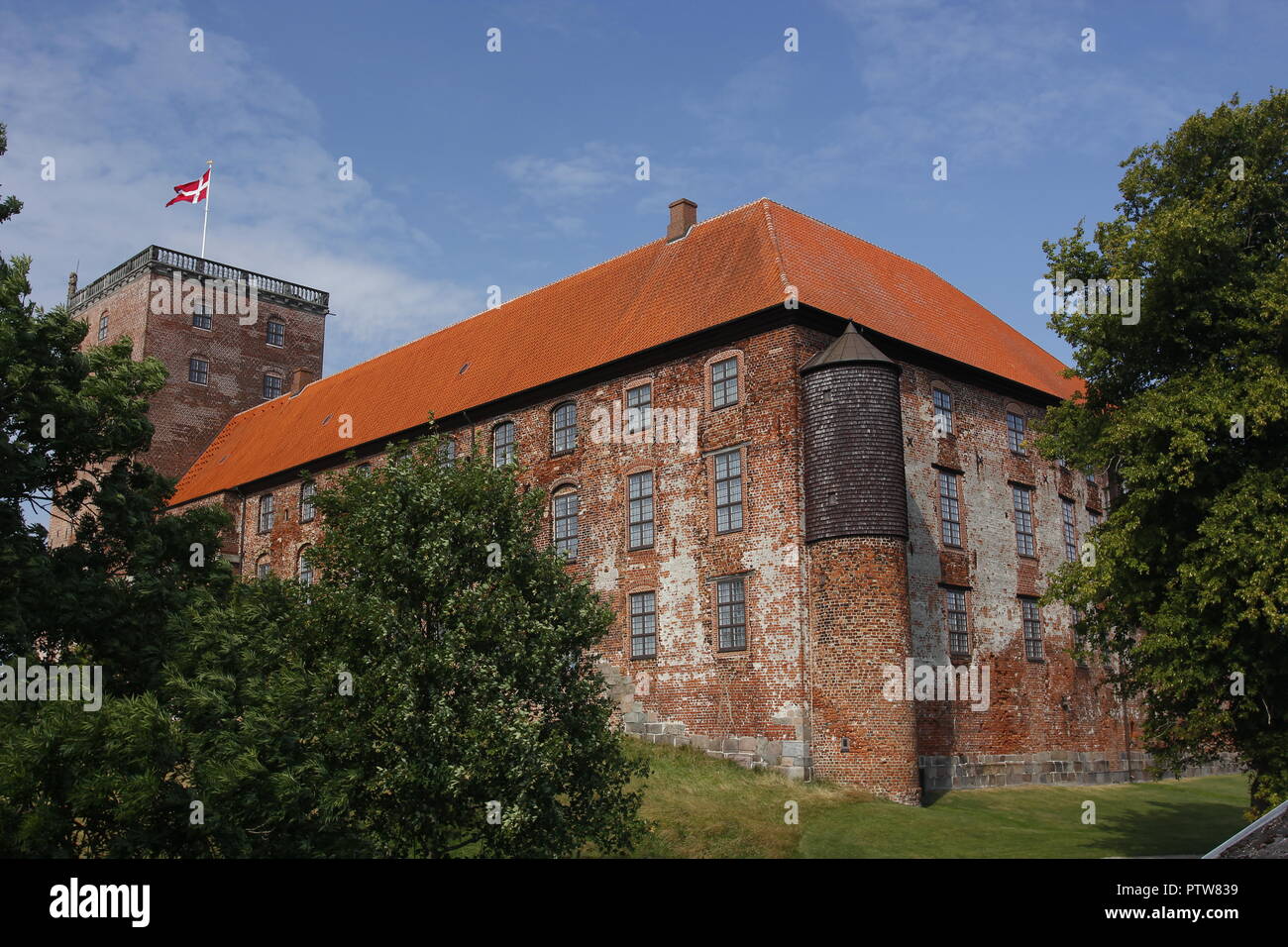 Koldinghus a Danish royal castle, Kolding, Denmark Stock Photo