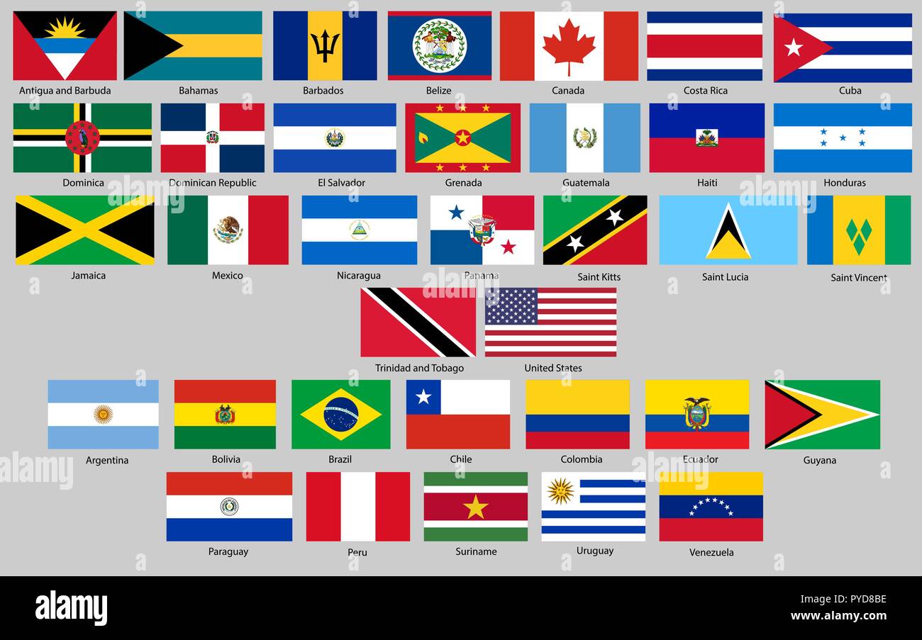 All Flags Of Different Countries