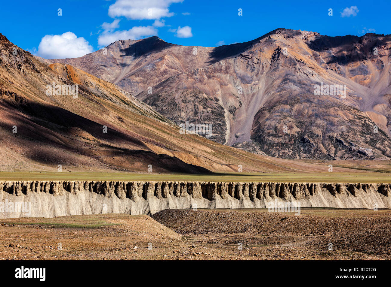 Landscape in Himalayas. Himchal Pradesh, India Stock Photo