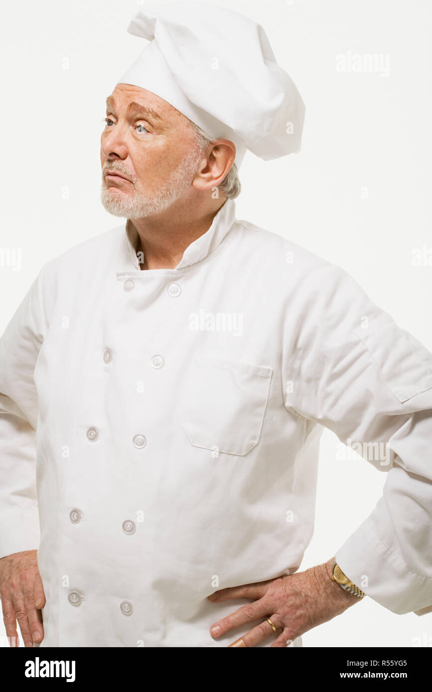 Portrait of a chef Stock Photo