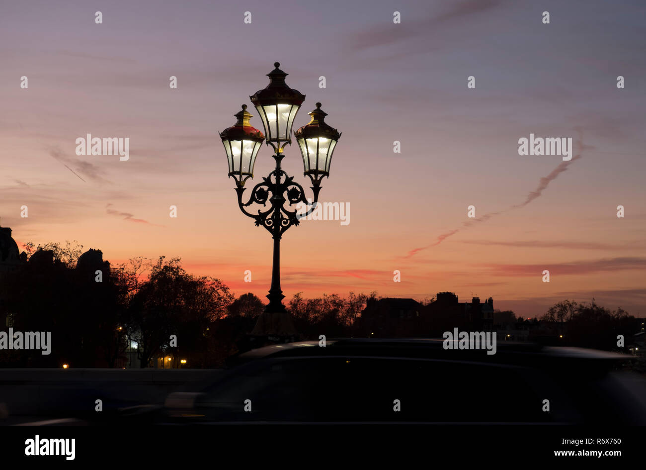 Europe, UK, England, London, Putney Embankment Stock Photo