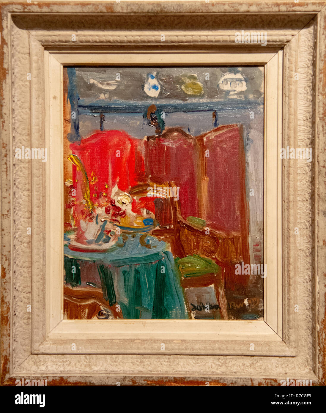 'hoekje atelier', Johan Buning, Henriette Polak museum, Zutphen Stock Photo