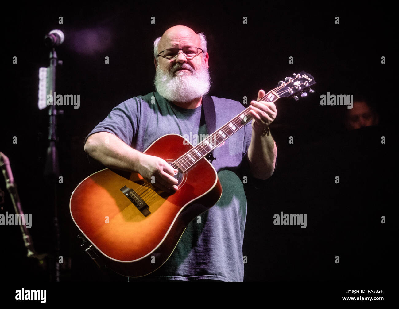 Las Vegas, NV, USA. 30th Dec, 2018. ***HOUSE COVERAGE*** Kyle Gass pictured as Tenacious D performs at The Joint at Hard Rock Hotel & Casino in Las Vegas, NV on December 30, 2018. Credit: Erik Kabik Photography/Media Punch/Alamy Live News Stock Photo