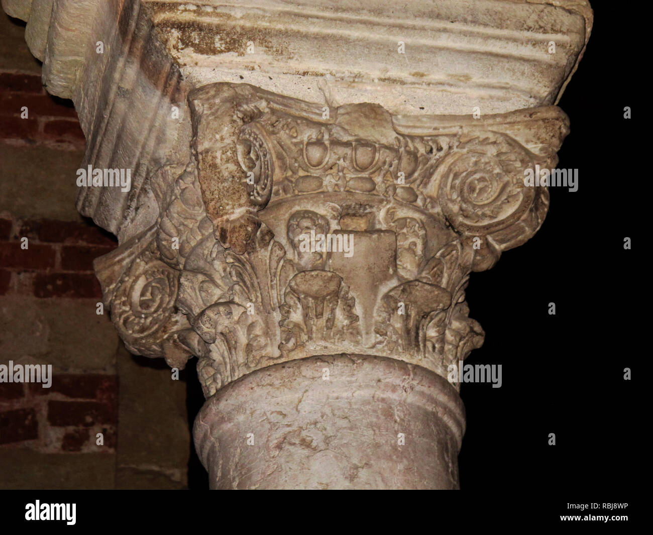 Hypostyle Hall in the Cordoba Mosque-Cathedral, Cordoba, Andalusia, Spain; Europe Stock Photo