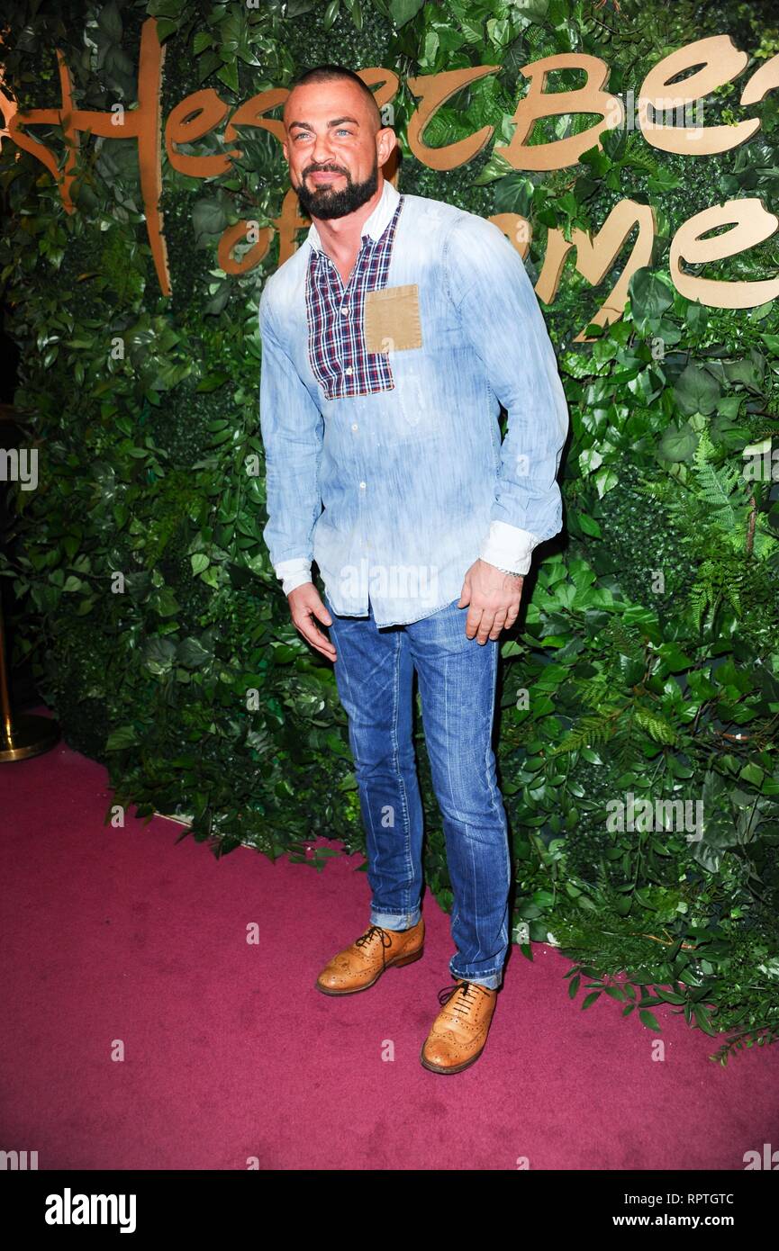 Robin Windsor attends Heartbeat of Home London premiere at the London Palladium. Stock Photo