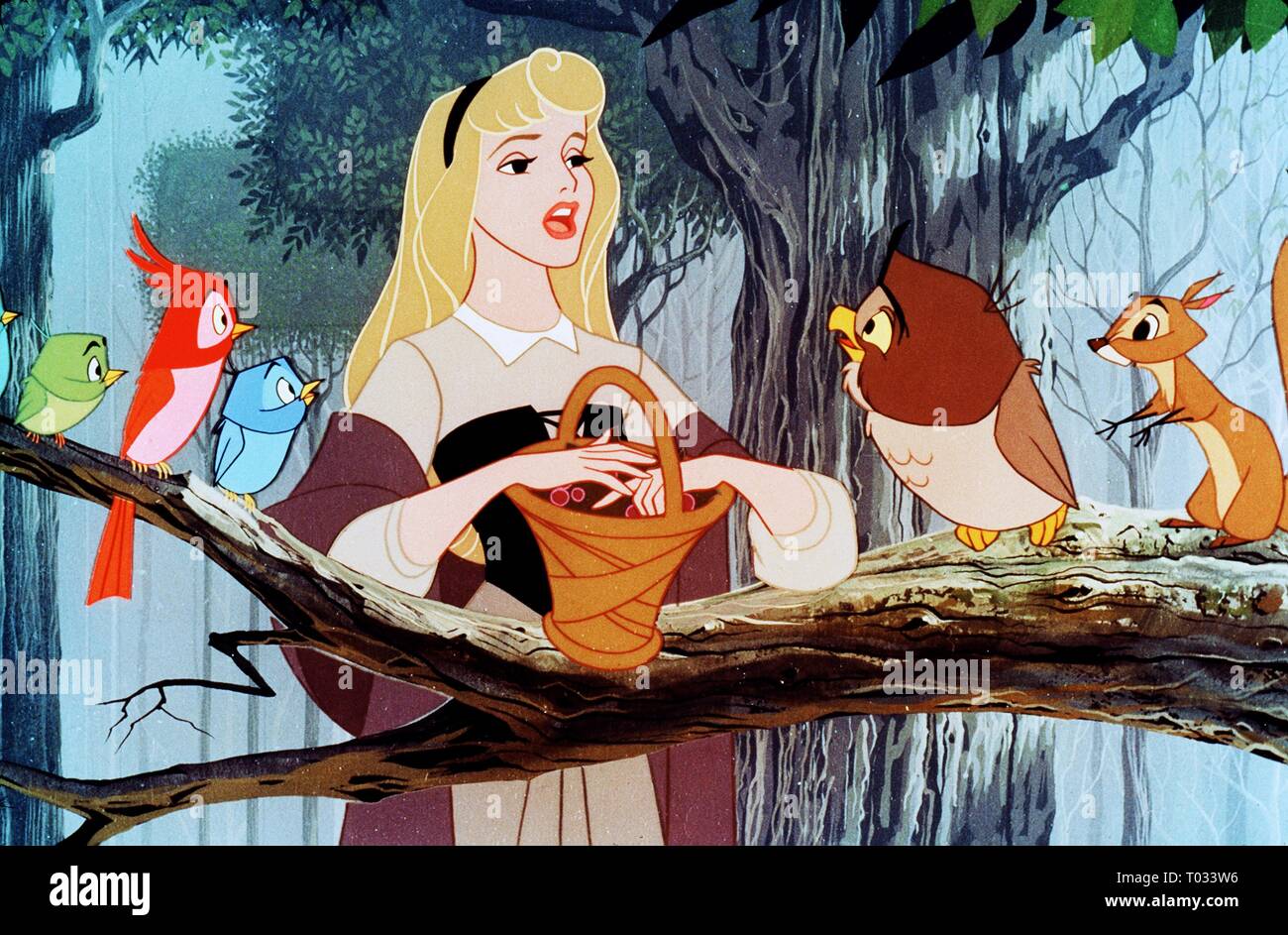 PRINCESS AURORA, SLEEPING BEAUTY, 1959 Stock Photo