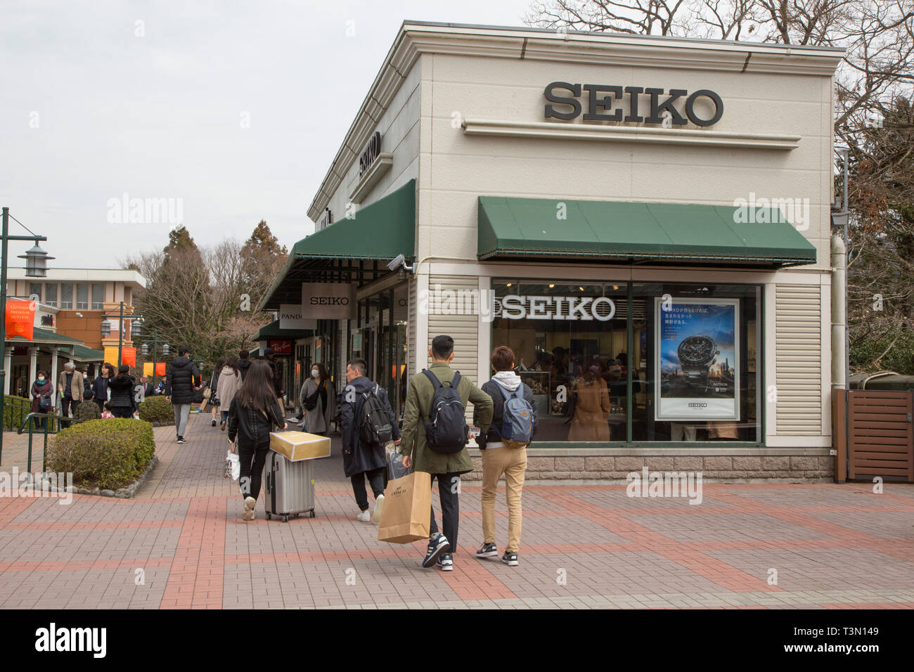 GOTEMBA PREMIUM OUTLETS/JAPAN Stock Photo