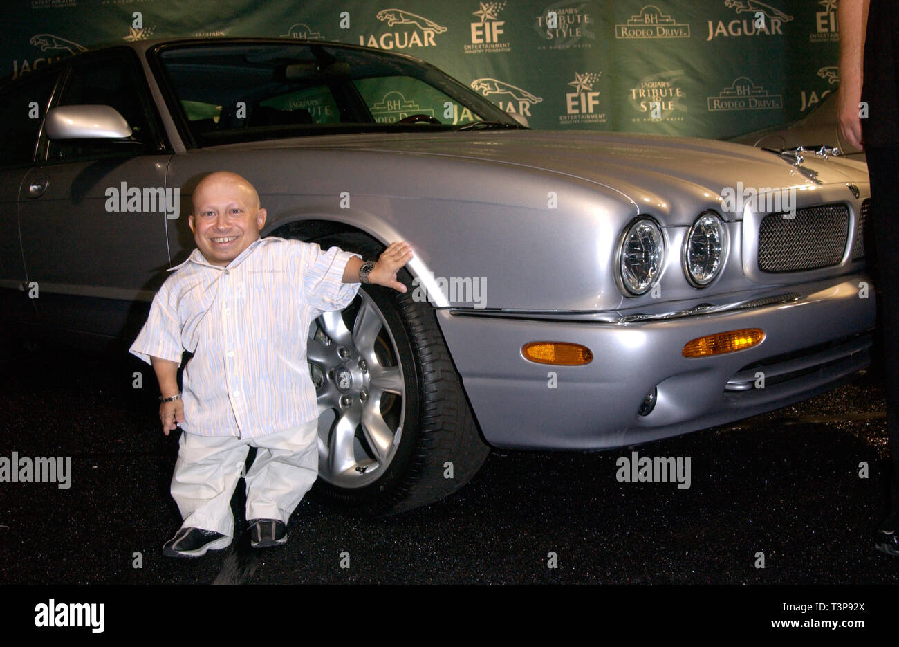 LOS ANGELES, CA. September 23, 2002: Actor VERNE TROYER at the Jaguar Tribute to Style on Rodeo Drive gala in Beverly Hills. © Paul Smith / Featureflash Stock Photo