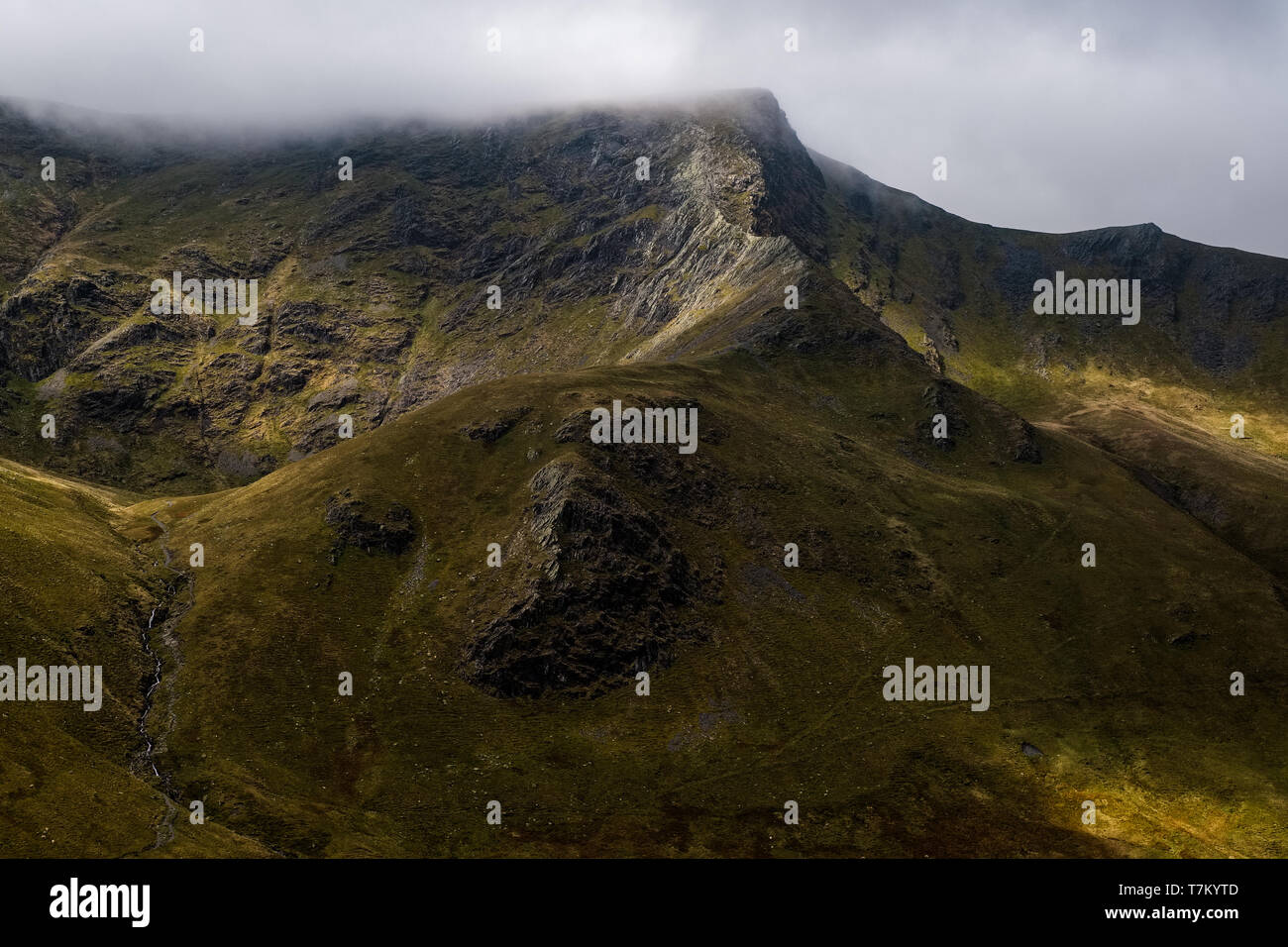 Sharp Edge, Blencathra Stock Photo