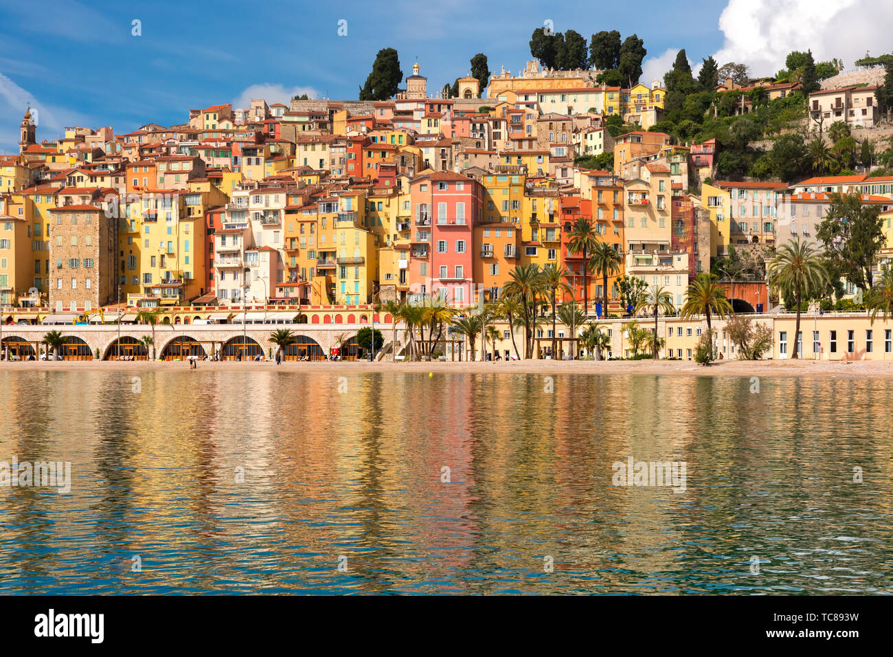 Menton, French Riviera, France Stock Photo