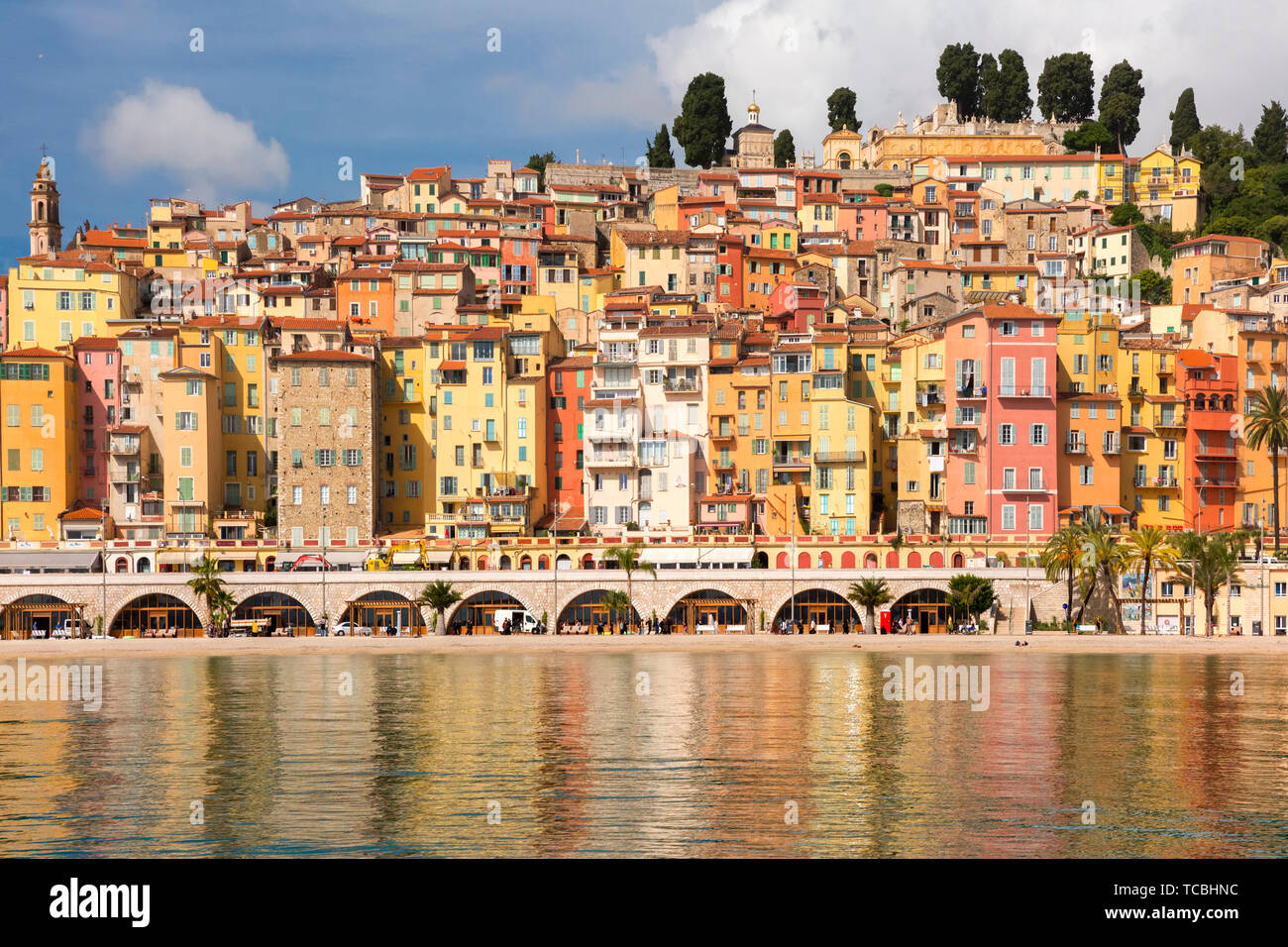 Menton, French Riviera, France Stock Photo