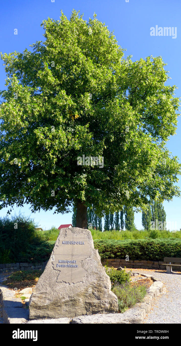 the Middle of Germany, Germany, Thueringen Stock Photo