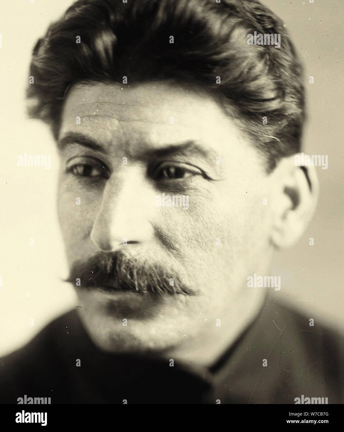 Portrait of Joseph Stalin (1879-1953), ca 1928. Stock Photo