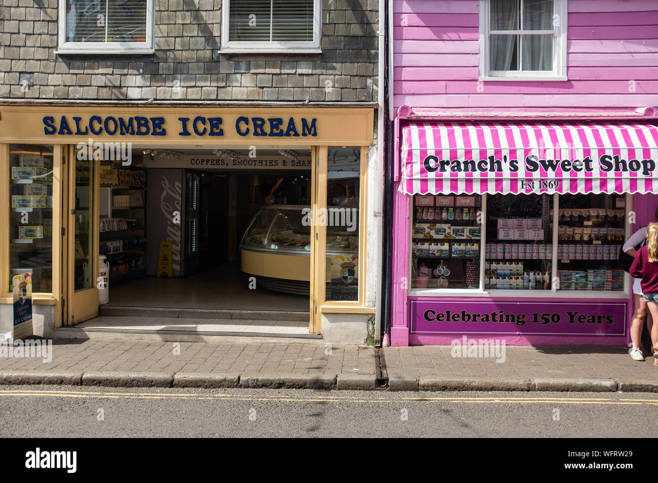 Salcombe, Devon, UK Stock Photo