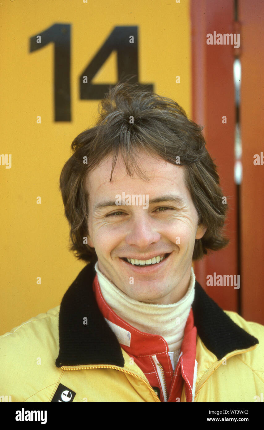 gilles villeneuve Stock Photo