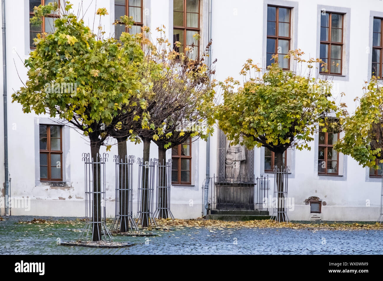 historical city centre of Zittau Stock Photo