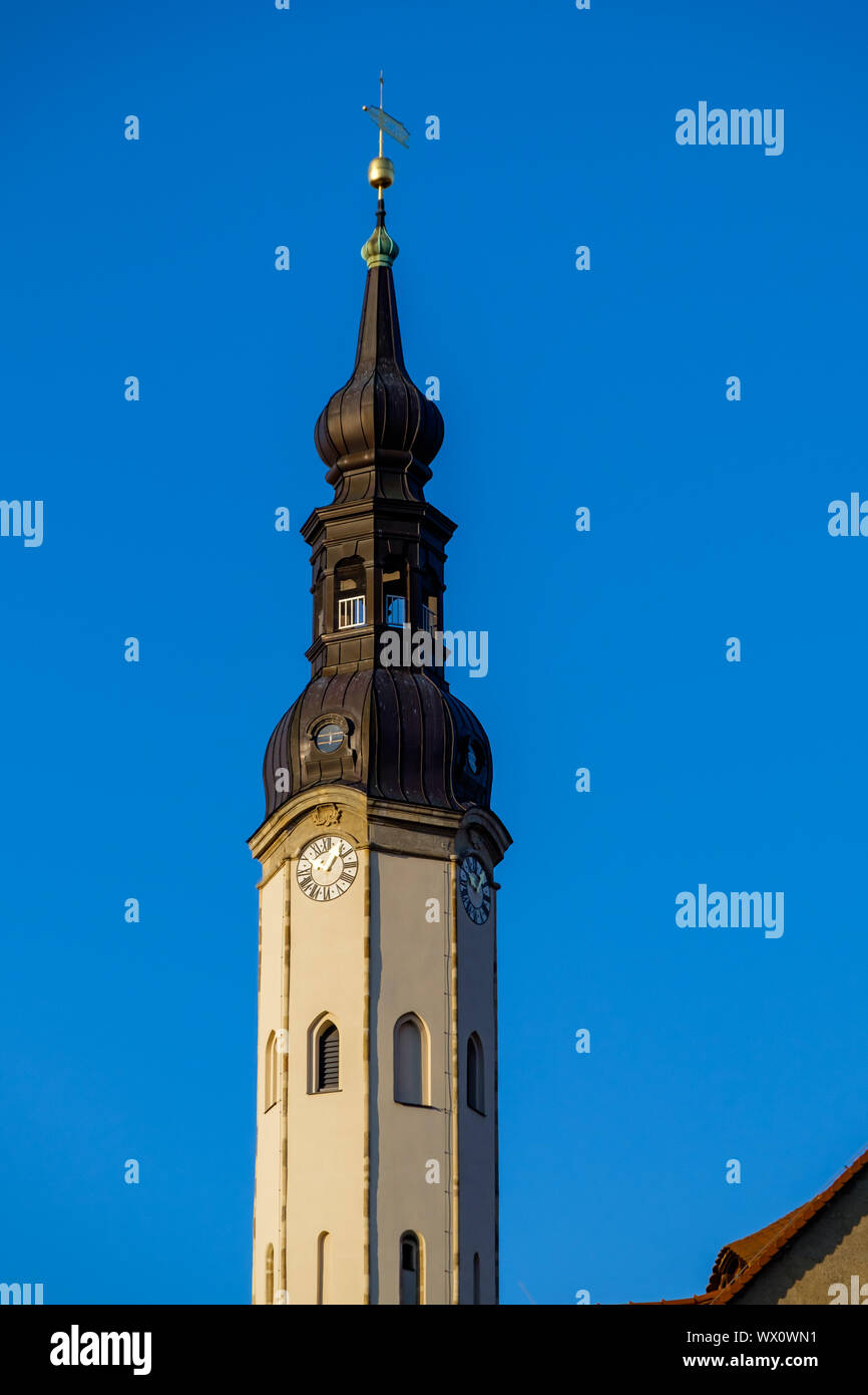 historical city centre of Zittau Stock Photo