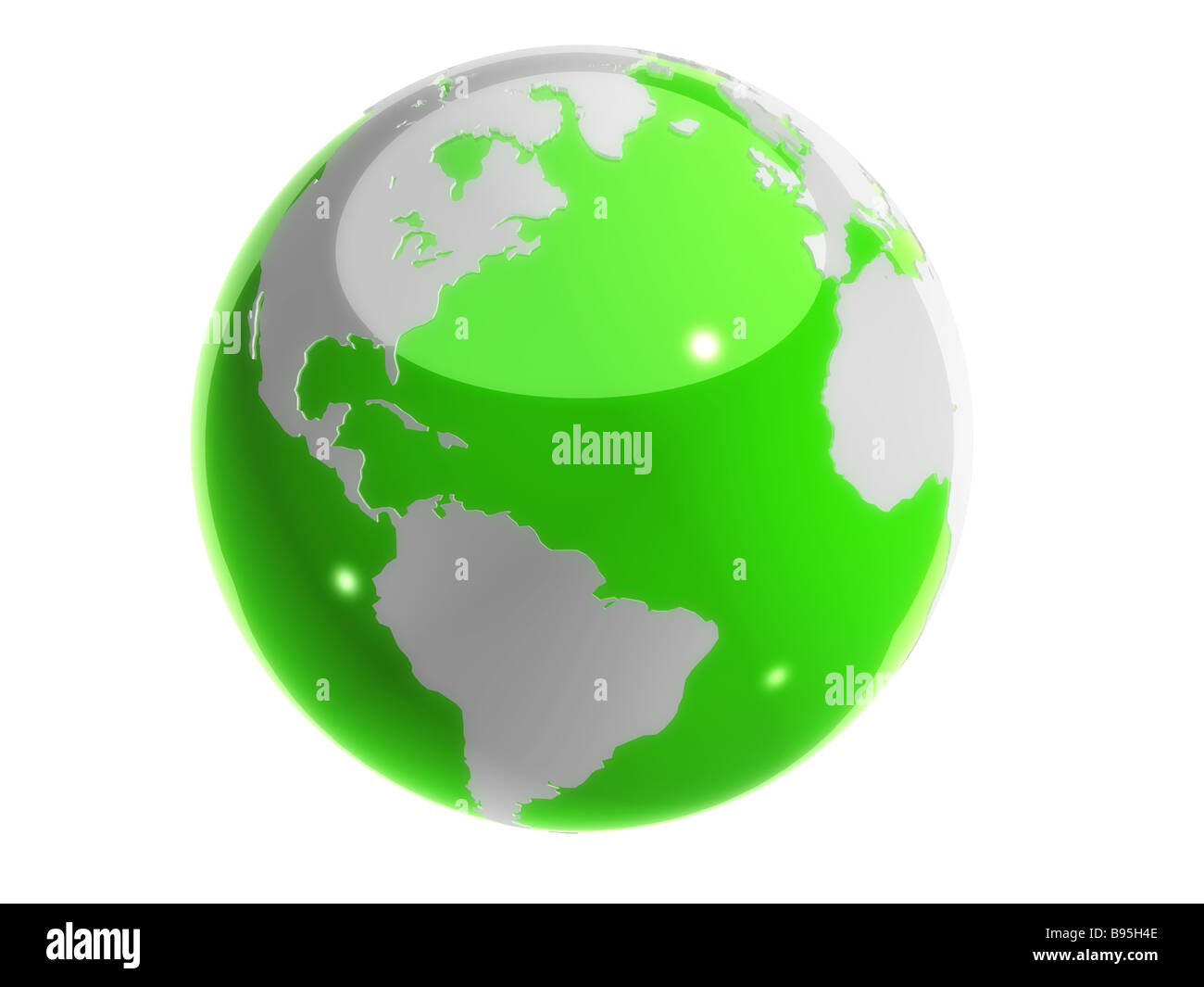 3D-Globus Stockfoto