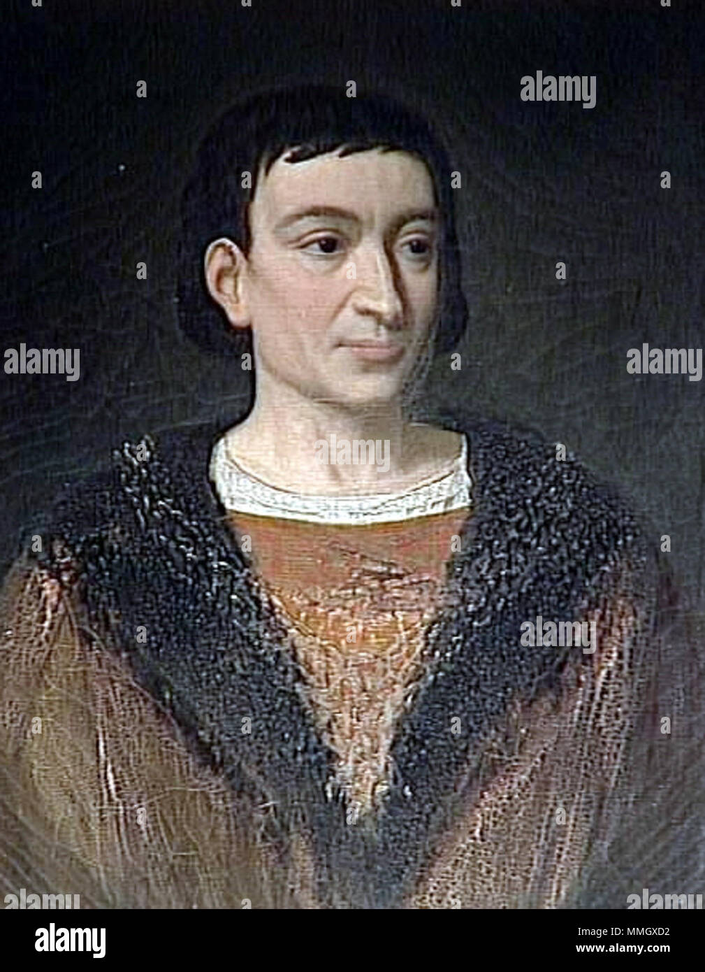 Französisch: Portrait de Charles VI, Roi de France Karl VI. von ...