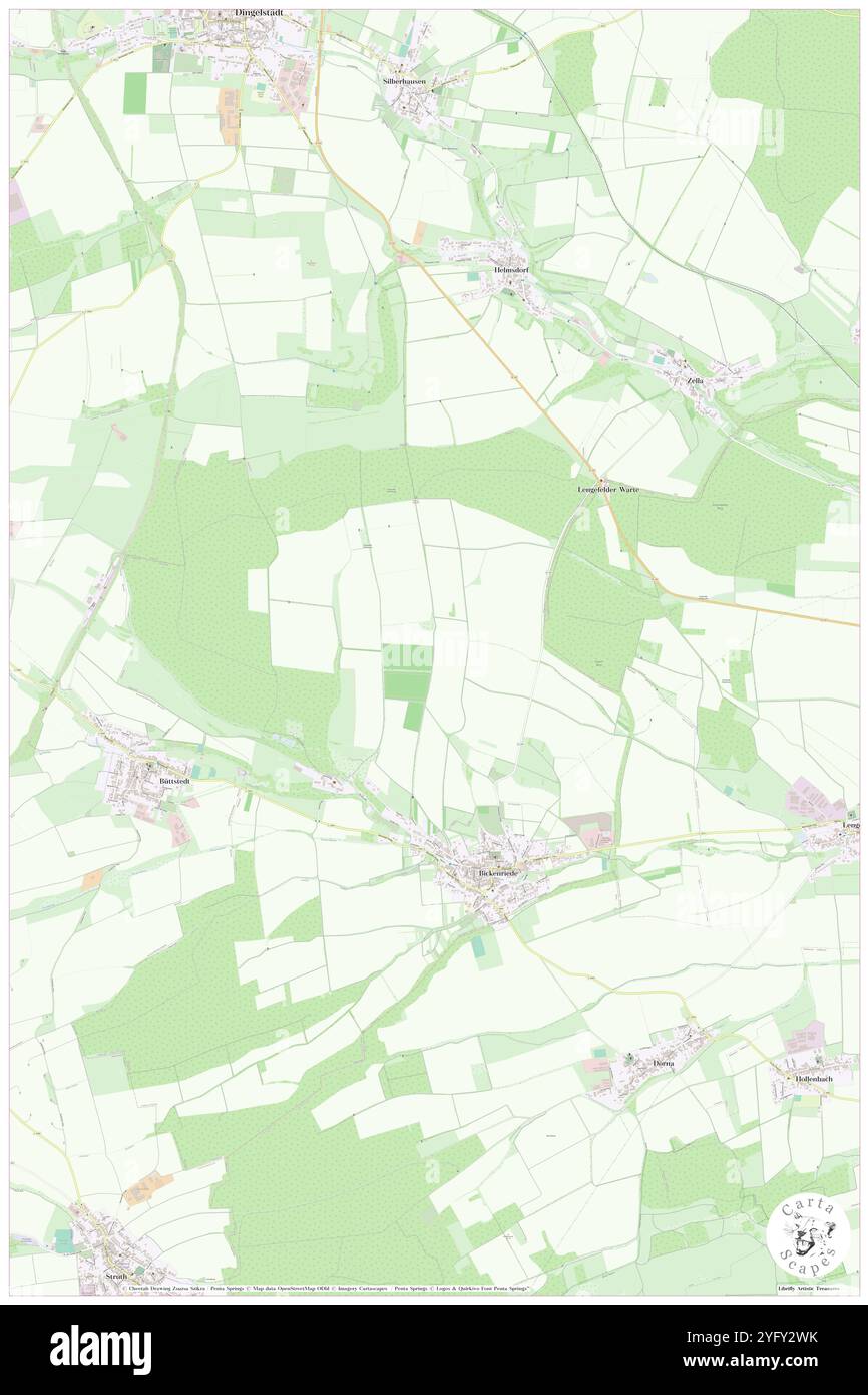 Eisberg, DE, Allemagne, Thuringe, N 51 16' 5'', N 10 20' 30'', carte, Carthascapes carte publiée en 2024. Explorez Cartascapes, une carte qui révèle la diversité des paysages, des cultures et des écosystèmes de la Terre. Voyage à travers le temps et l'espace, découvrir l'interconnexion du passé, du présent et de l'avenir de notre planète. Banque D'Images