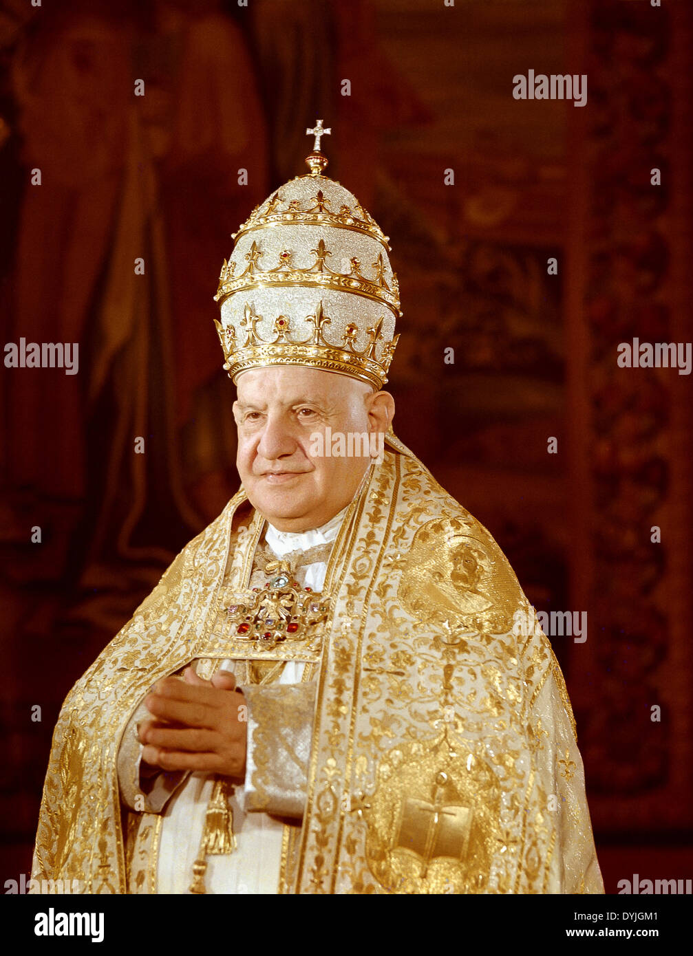 Papa Giovanni XXIII Foto Stock