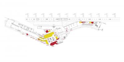 Mapa de Congonhas aeroport - Terminal