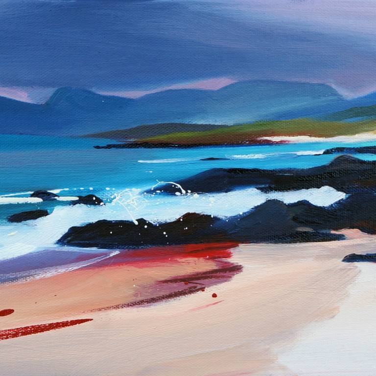 Rocky Shore To Harris Mountains