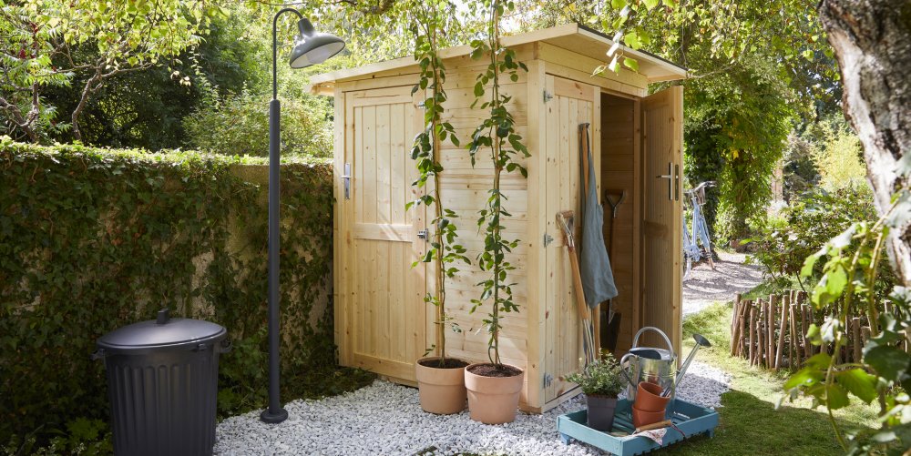 abri de jardin bois Castorama