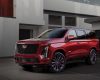 A photo of the 2025 Cadillac Escalade-V front angle