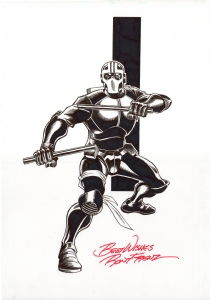 Night Thrasher Comic Art