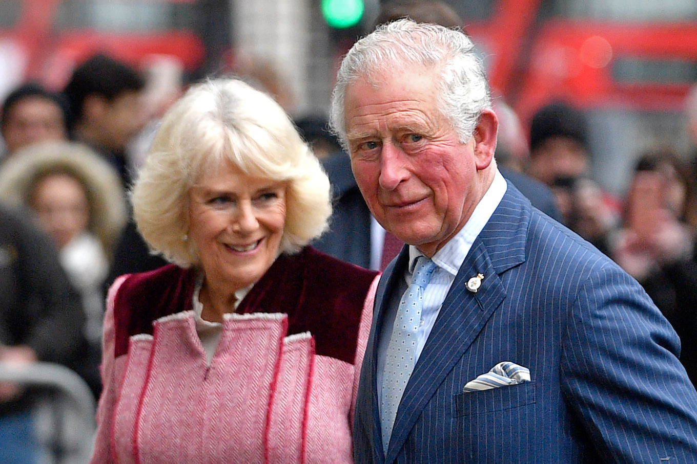 The Prince Of Wales And The Duchess Of Cornwall Visit The Cabinet Office