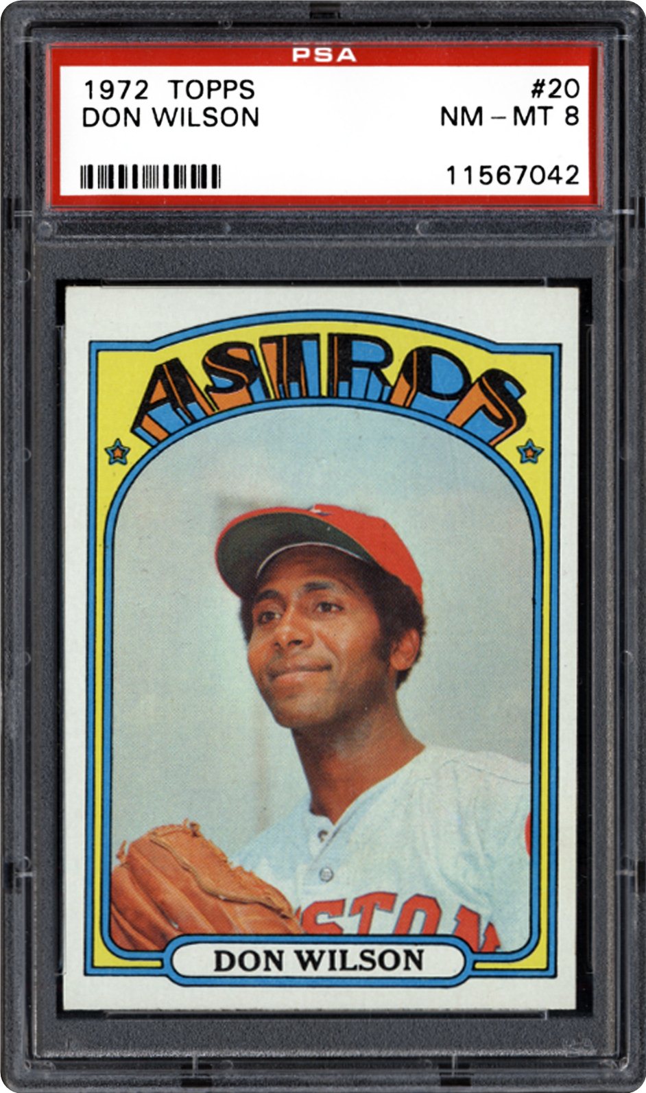 1972 Topps Don Wilson | PSA CardFacts™